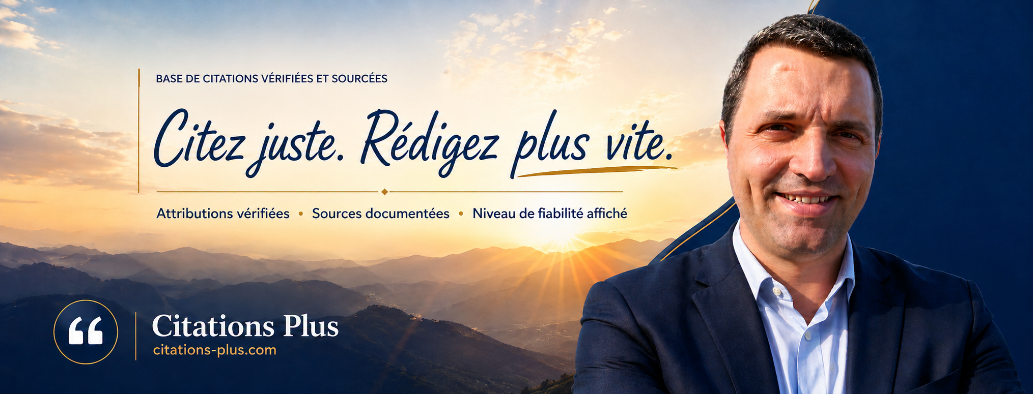 Citations Plus, une base de citations vérifiées et sourcées