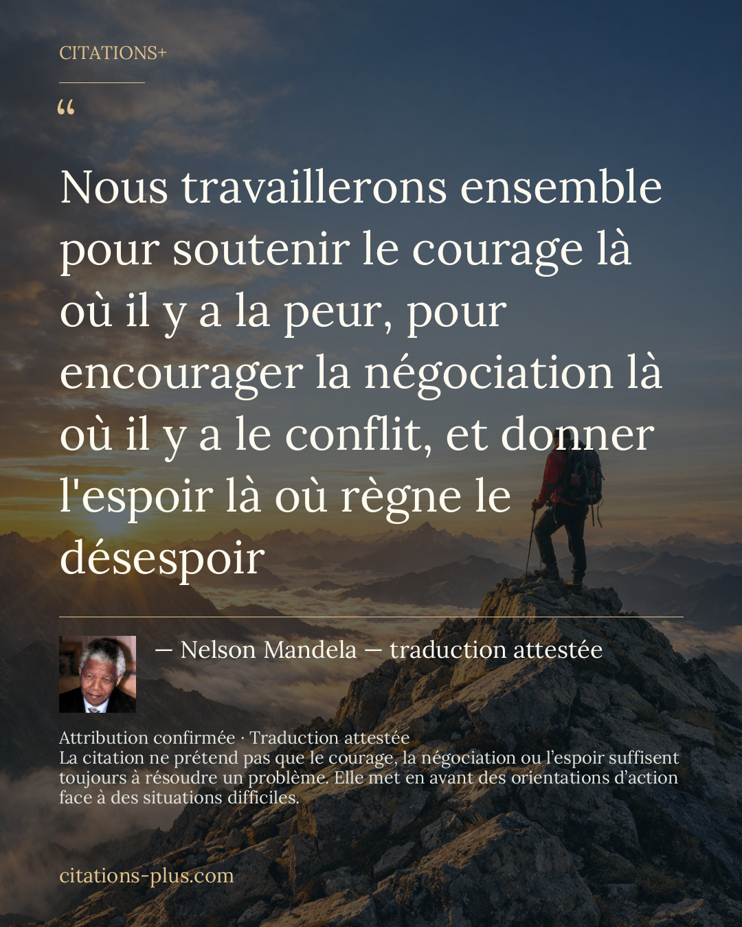 Carte Illustration — Nelson Mandela