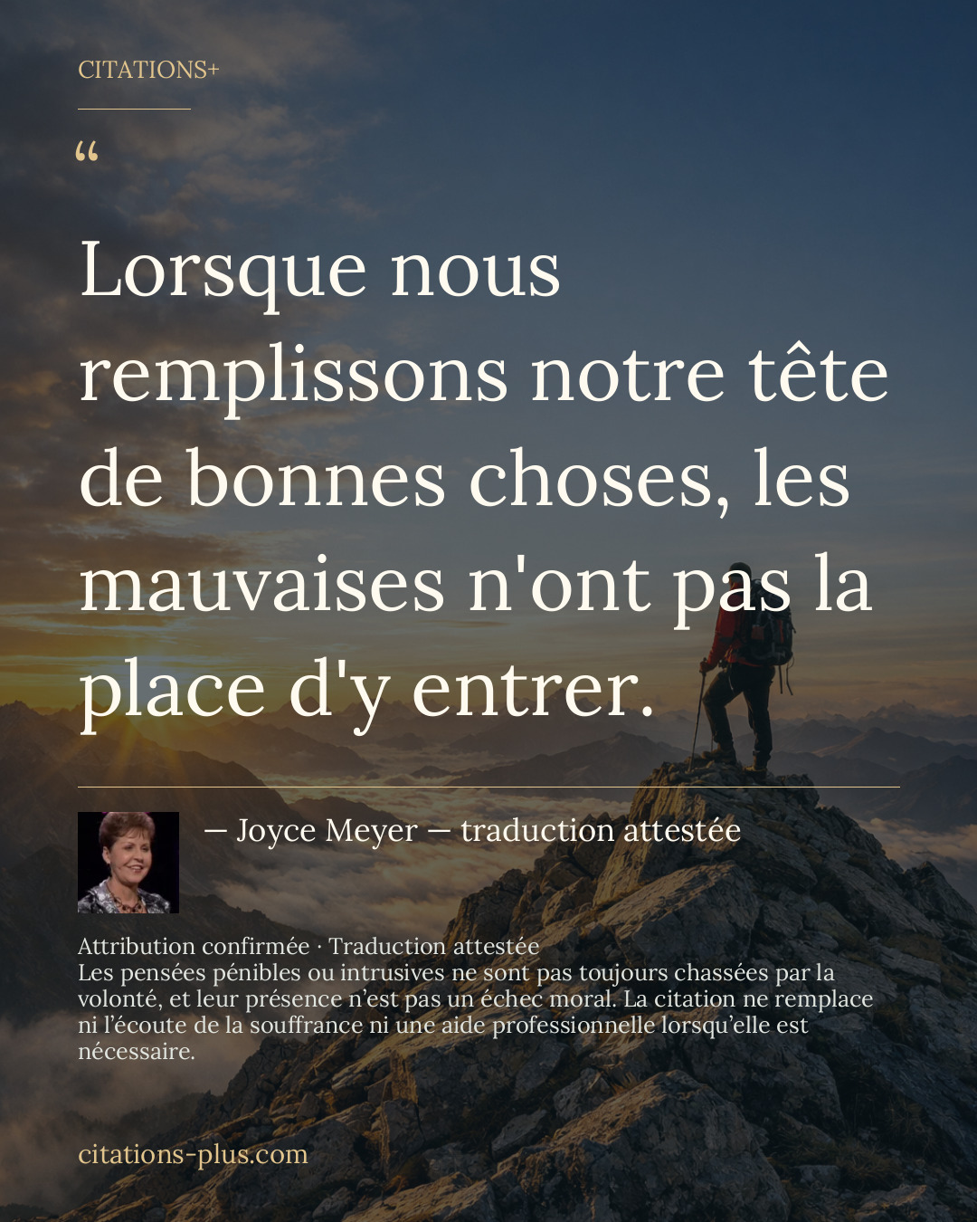 Carte Illustration — Joyce Meyer