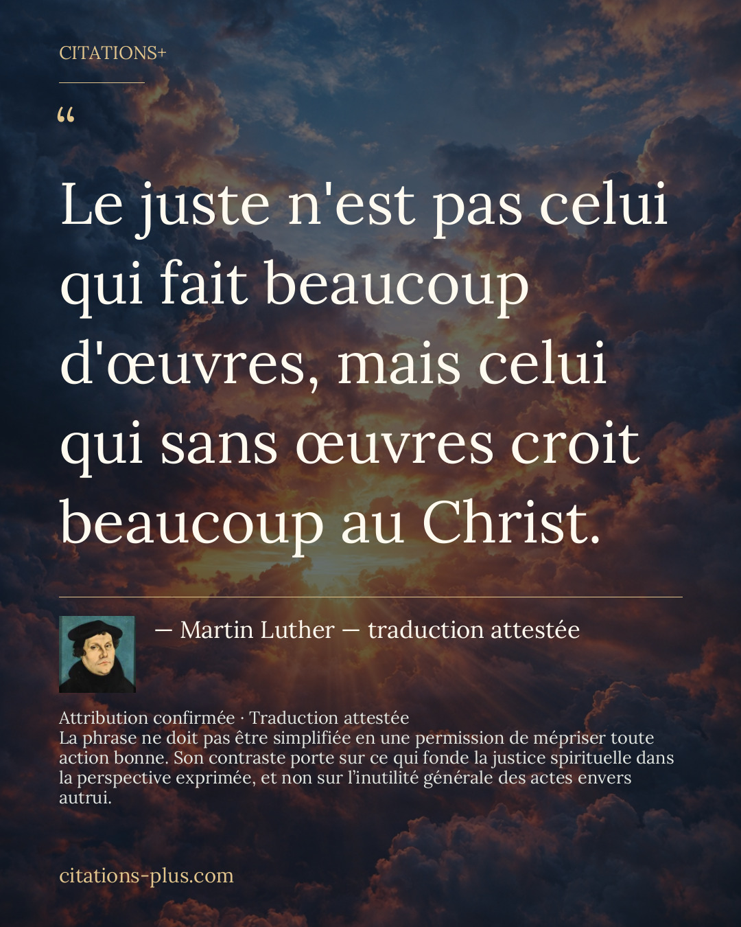 Carte Illustration — Martin Luther