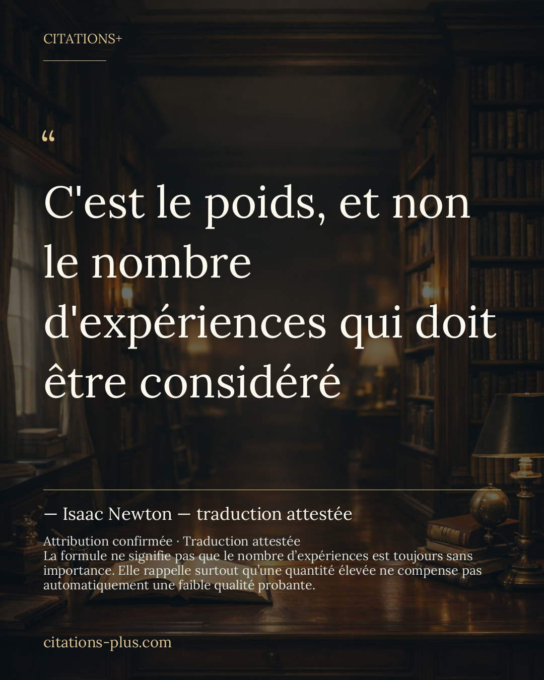 Carte Illustration — Isaac Newton