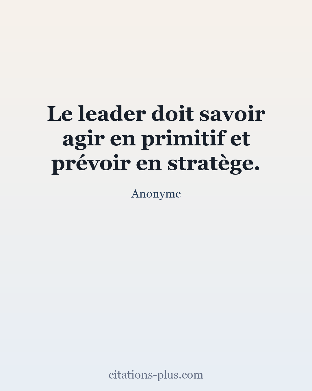 Carte Premium clair — Anonyme