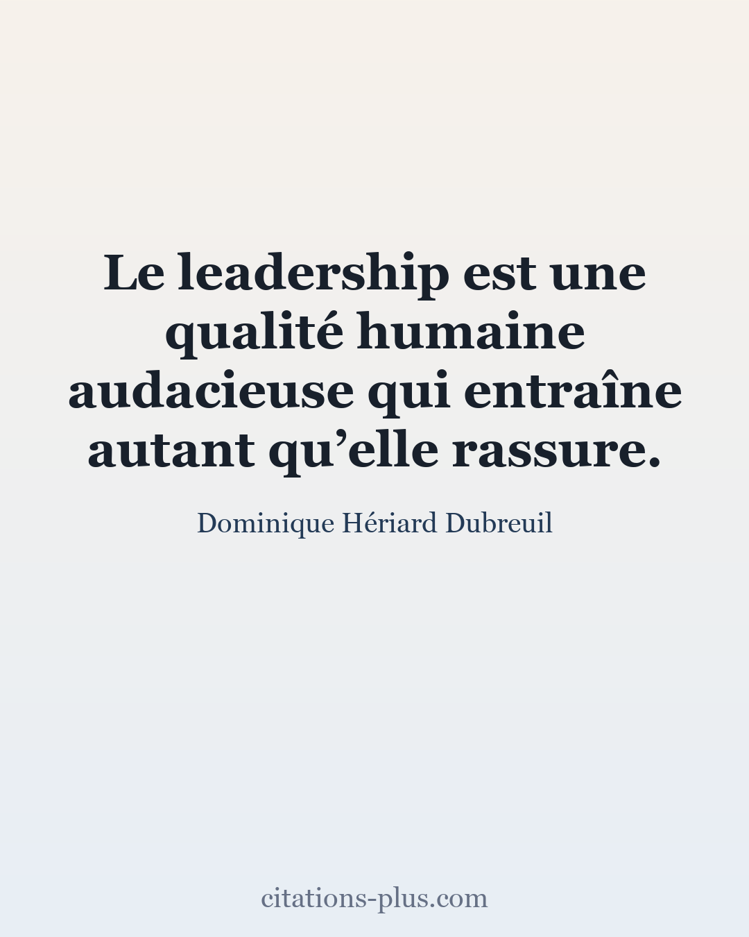 Carte Premium clair — Dominique Hériard Dubreuil