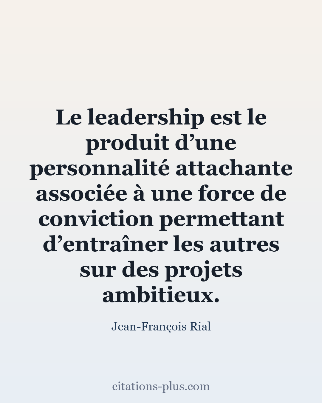 Carte Premium clair — Jean-François Rial