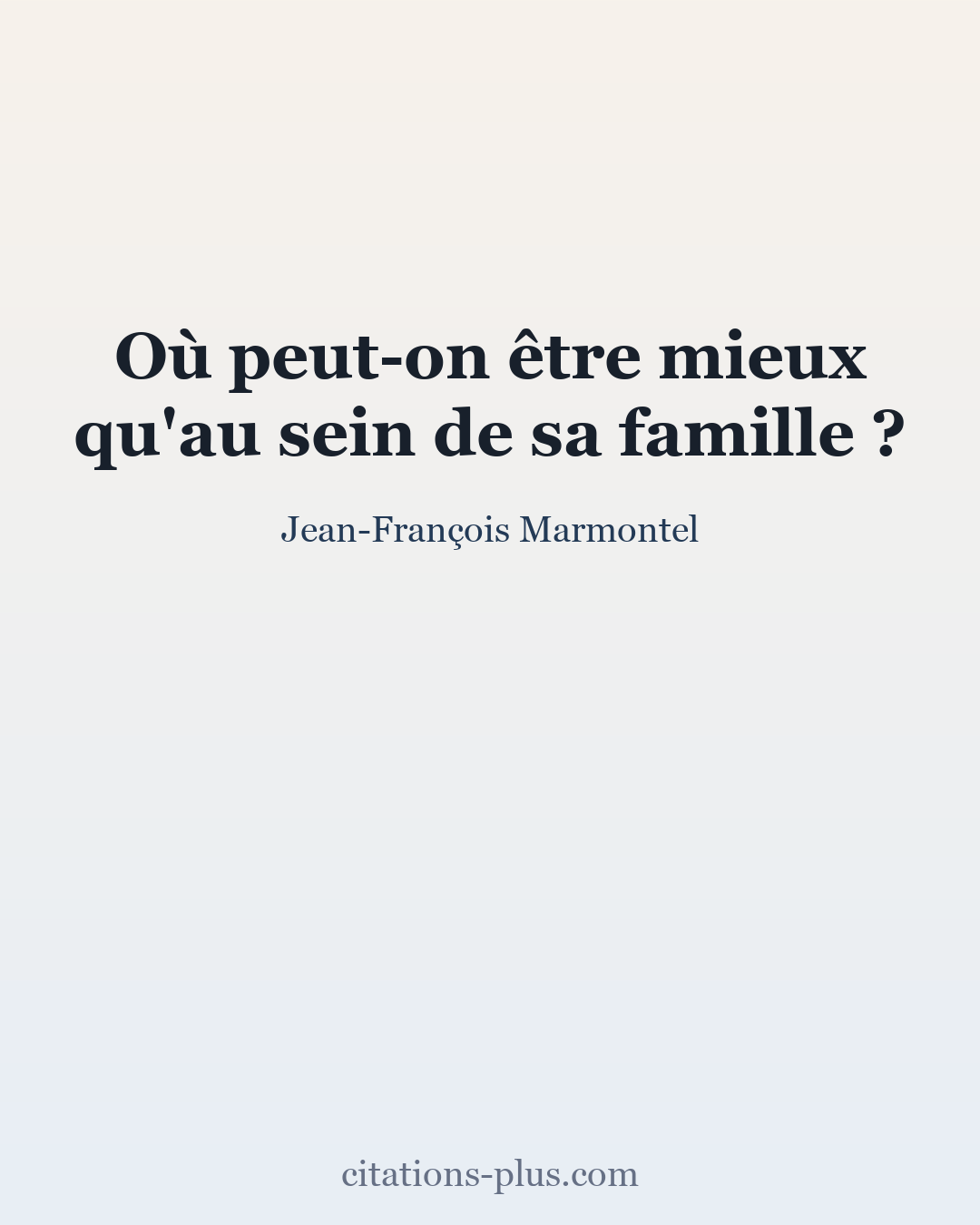 Carte Premium clair — Jean-François Marmontel