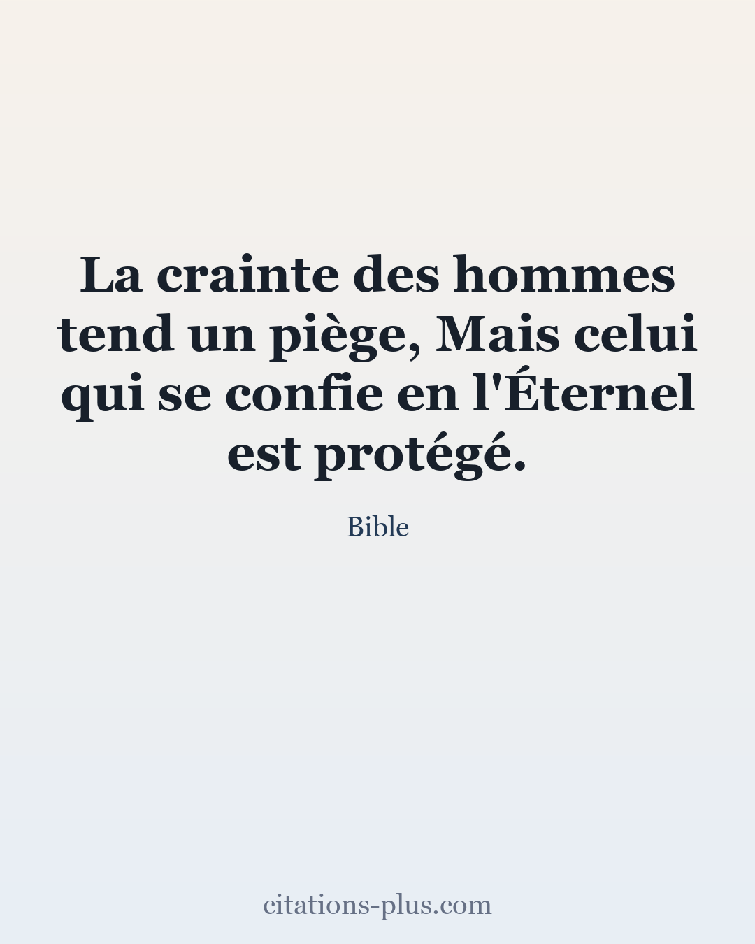 Carte Premium clair — Bible