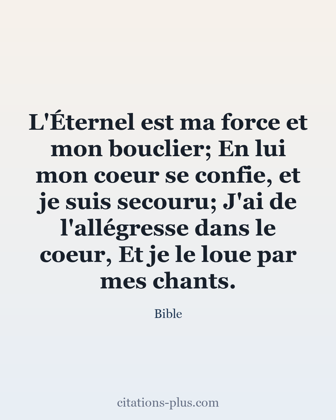 Carte Premium clair — Bible