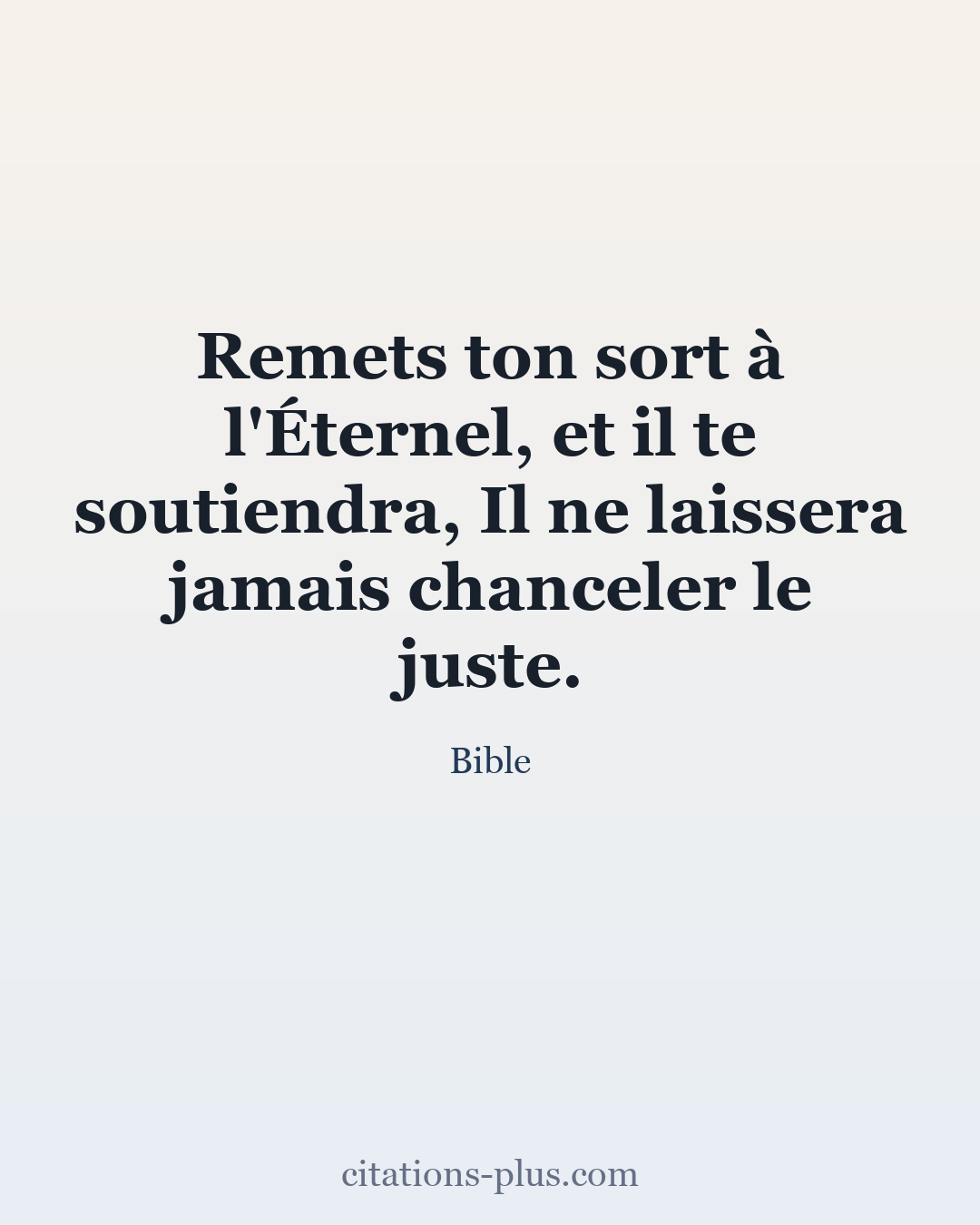 Carte Premium clair — Bible