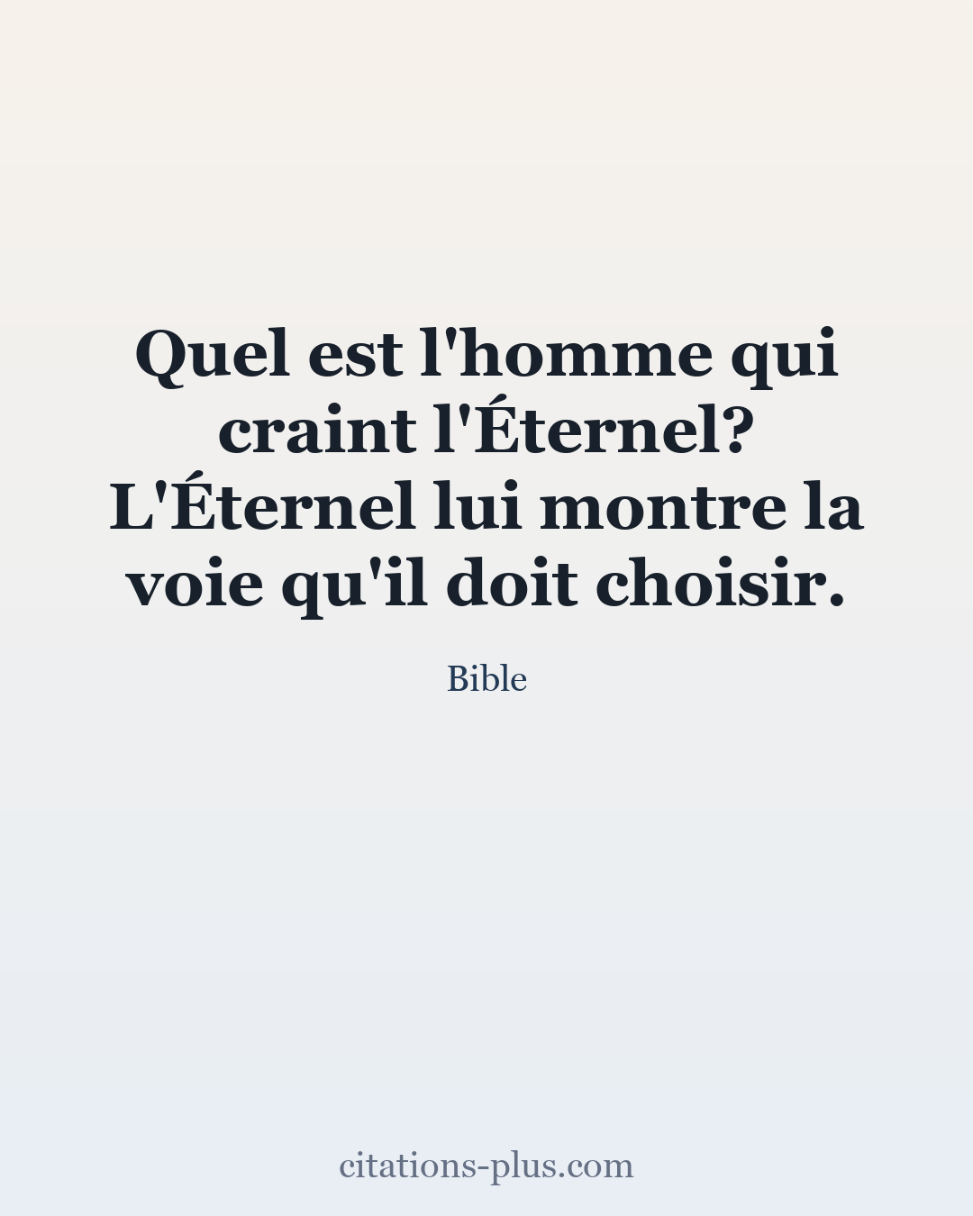 Carte Premium clair — Bible