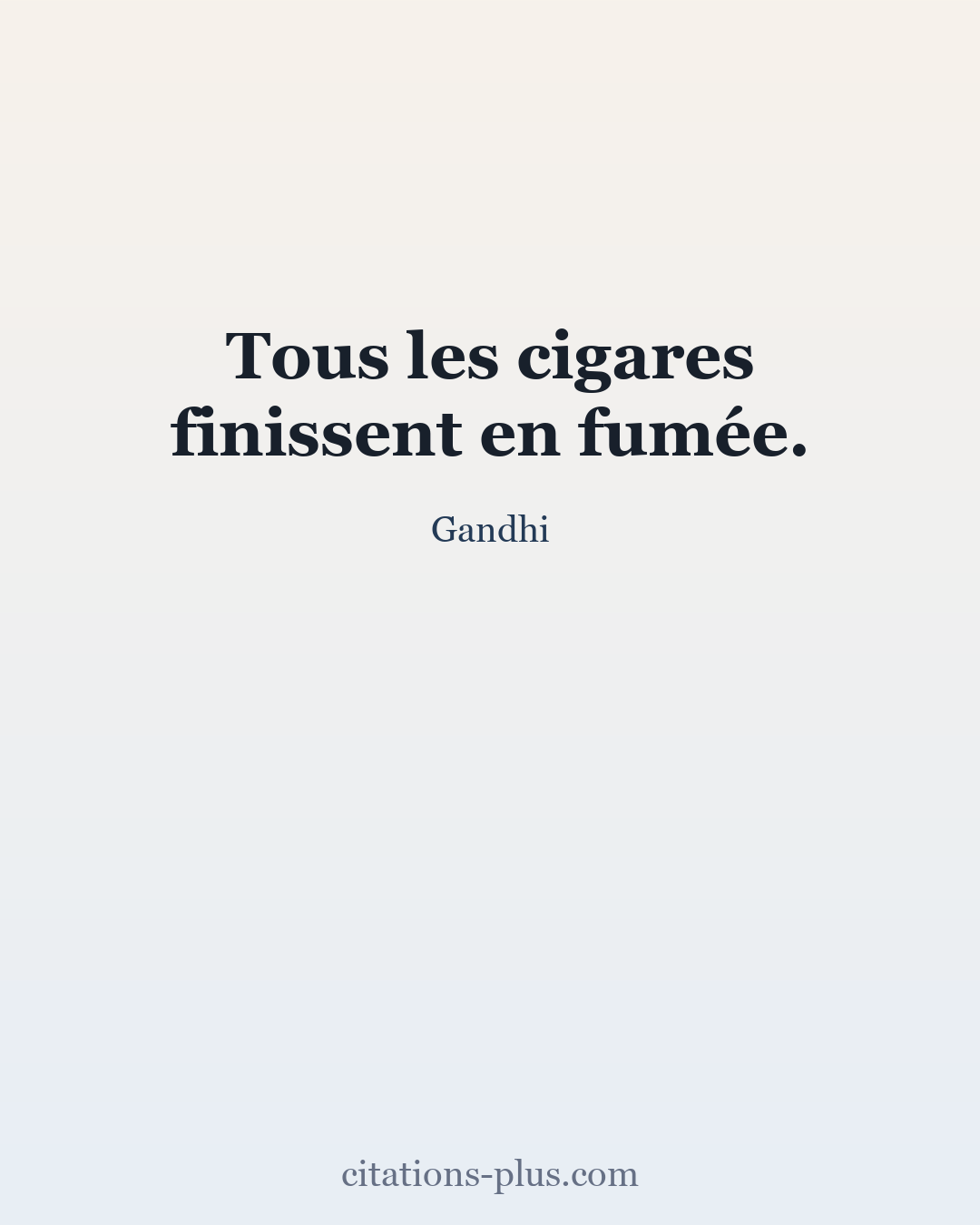 Carte Premium clair — Gandhi
