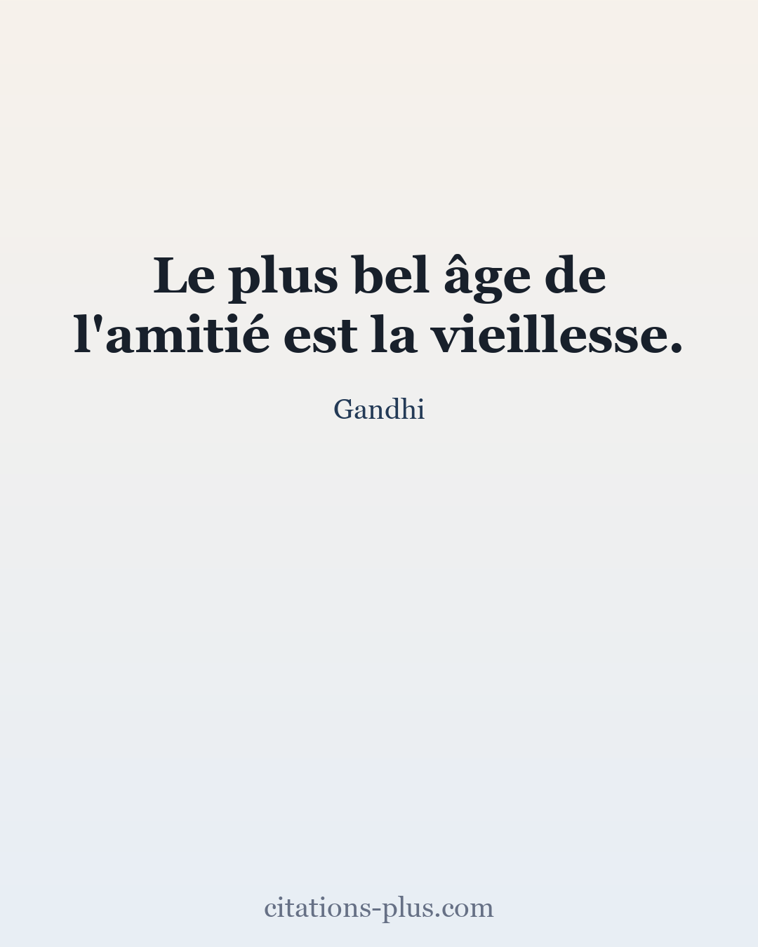 Carte Premium clair — Gandhi