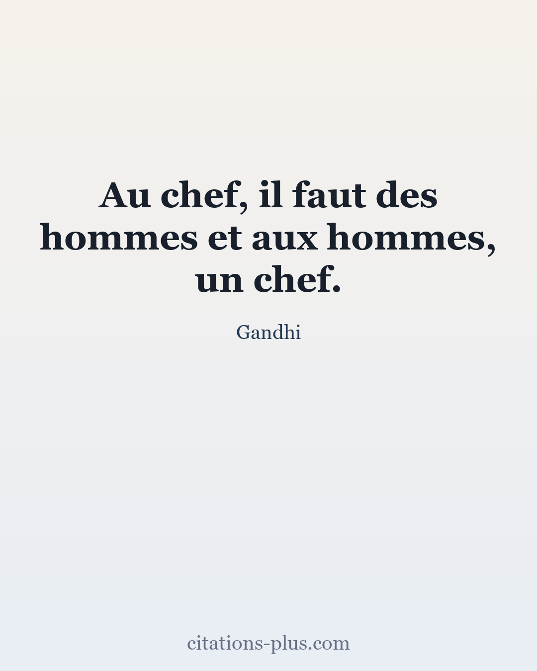 Carte Premium clair — Gandhi