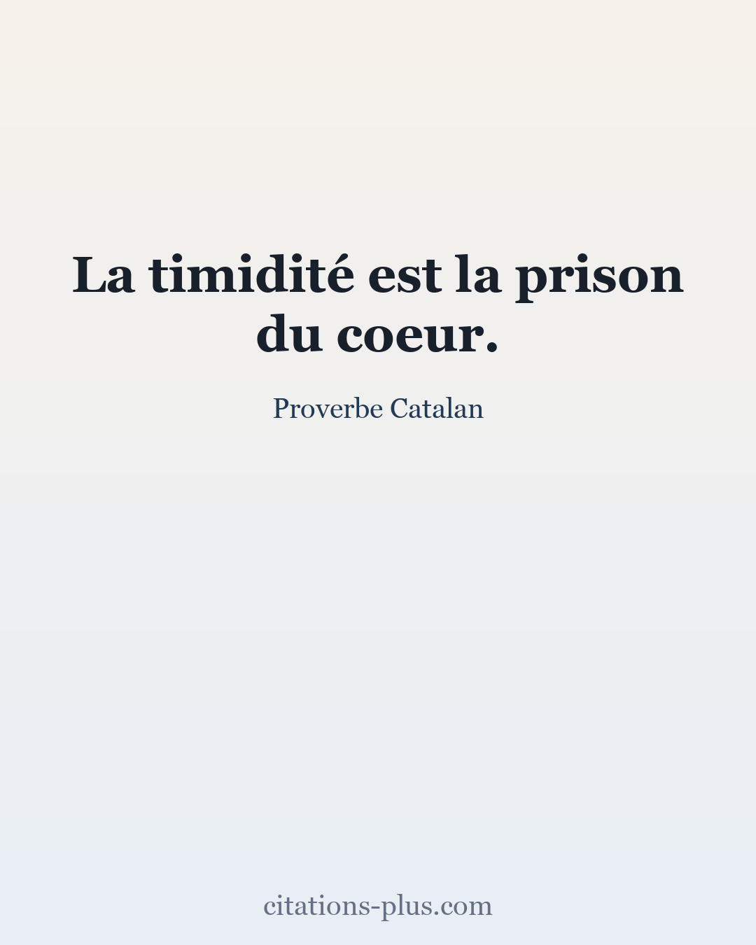 Carte Premium clair — Proverbe Catalan