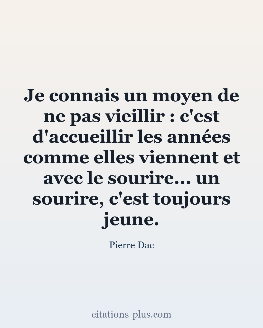 Carte Premium clair — Pierre Dac