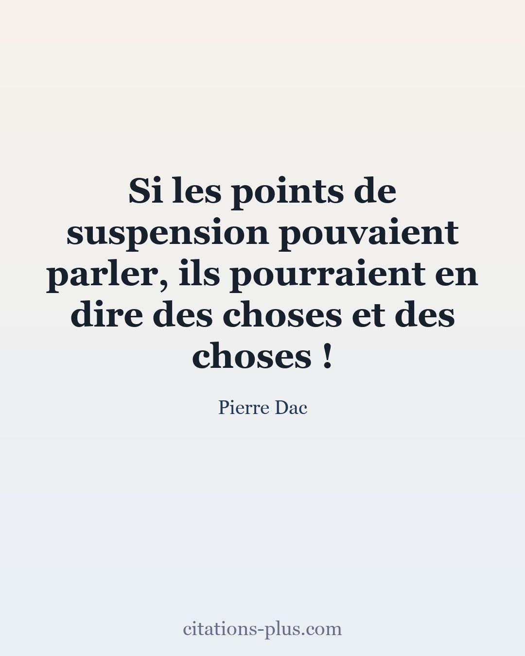 Carte Premium clair — Pierre Dac