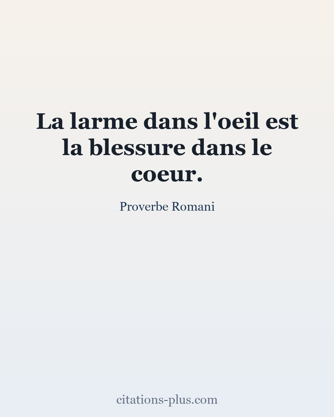 Carte Premium clair — Proverbe Romani