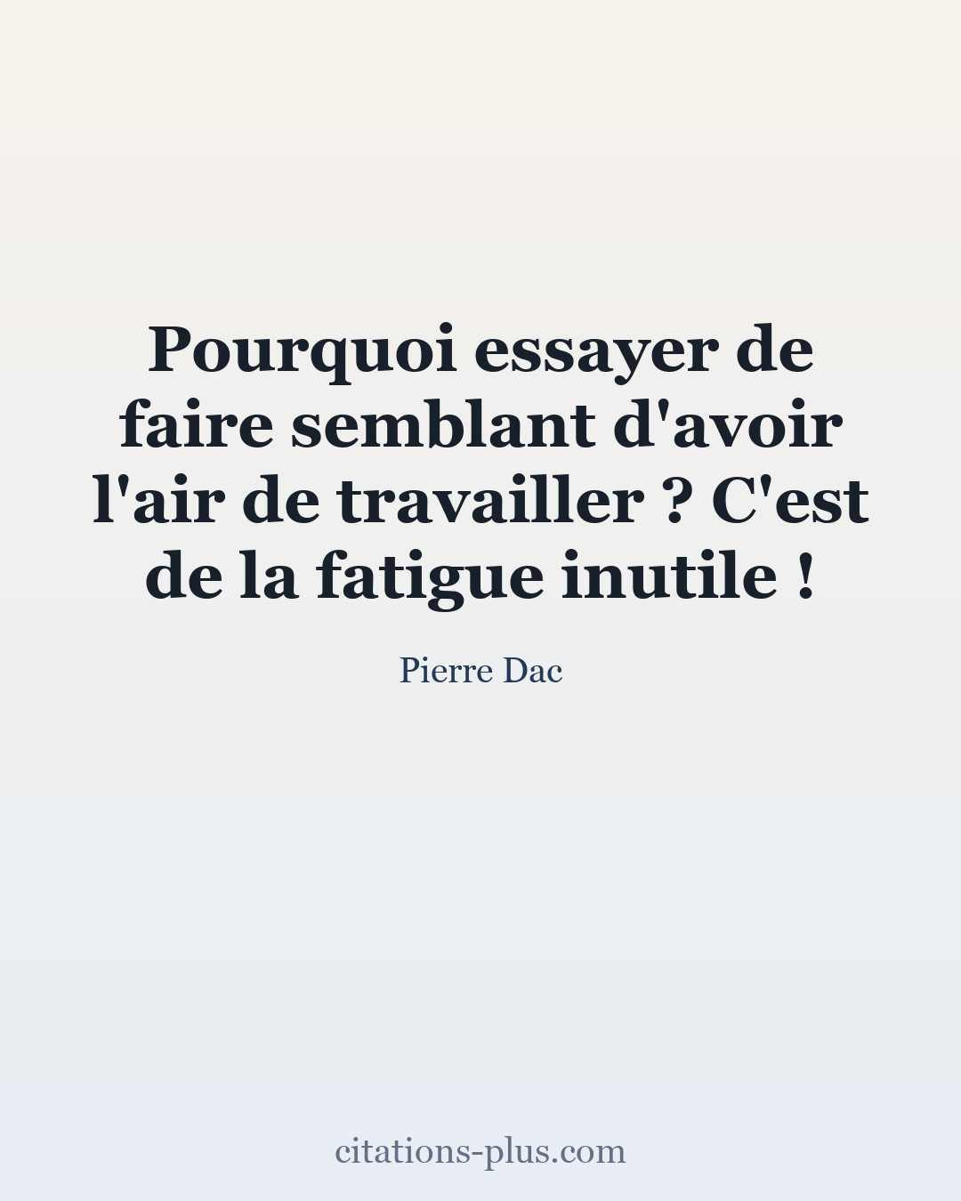 Carte Premium clair — Pierre Dac