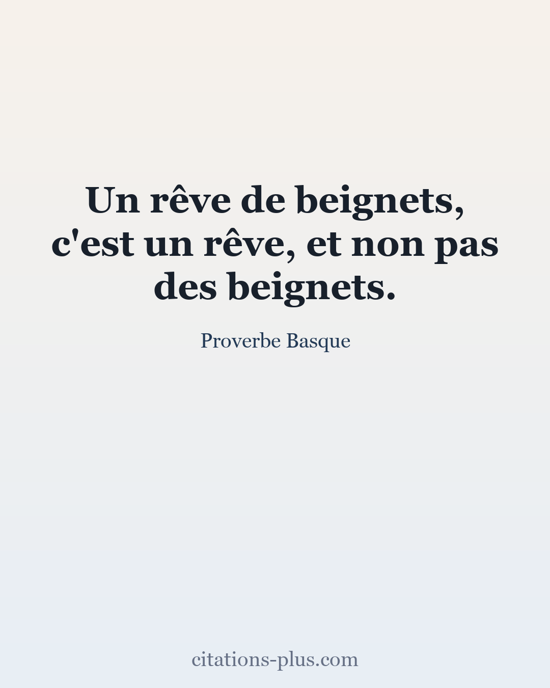 Carte Premium clair — Proverbe Basque