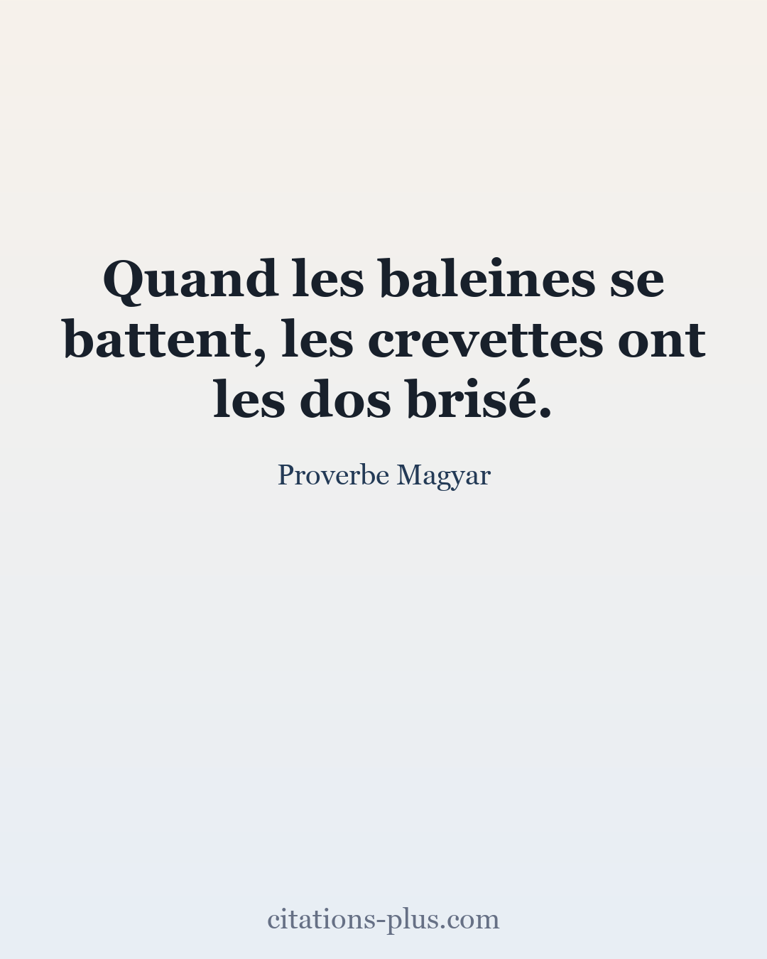 Carte Premium clair — Proverbe Magyar