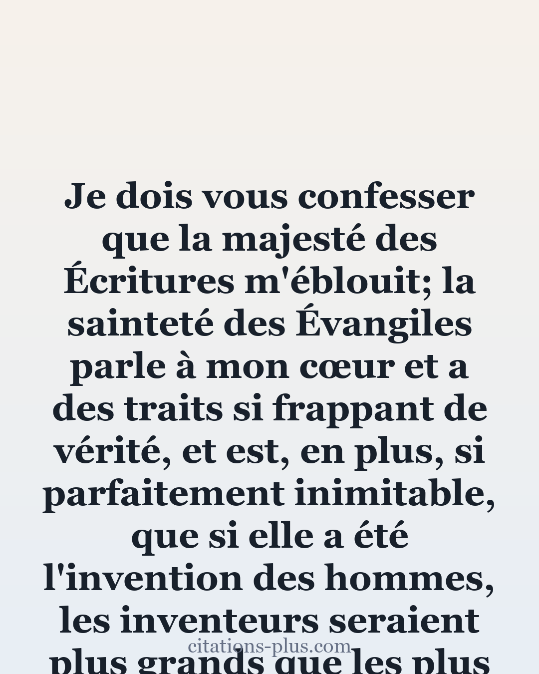 Carte Premium clair — Jean Jacques Rousseau
