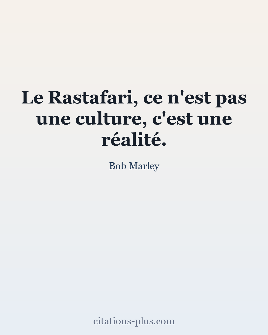 Carte Premium clair — Bob Marley