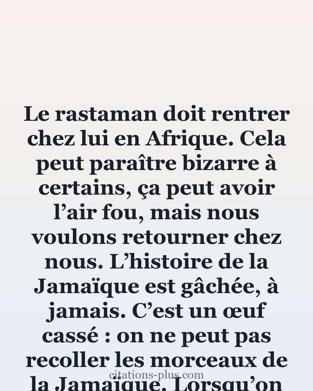 Carte Premium clair — Bob Marley