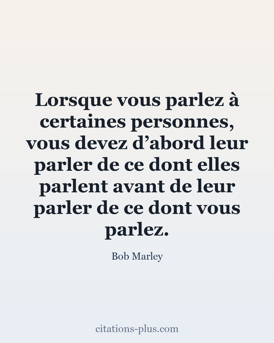 Carte Premium clair — Bob Marley