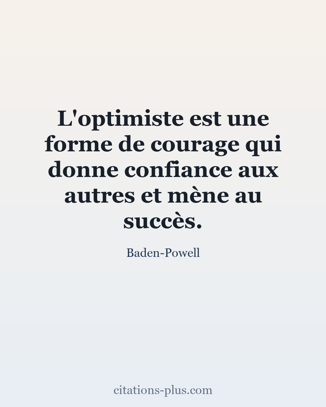 Carte Premium clair — Baden-Powell
