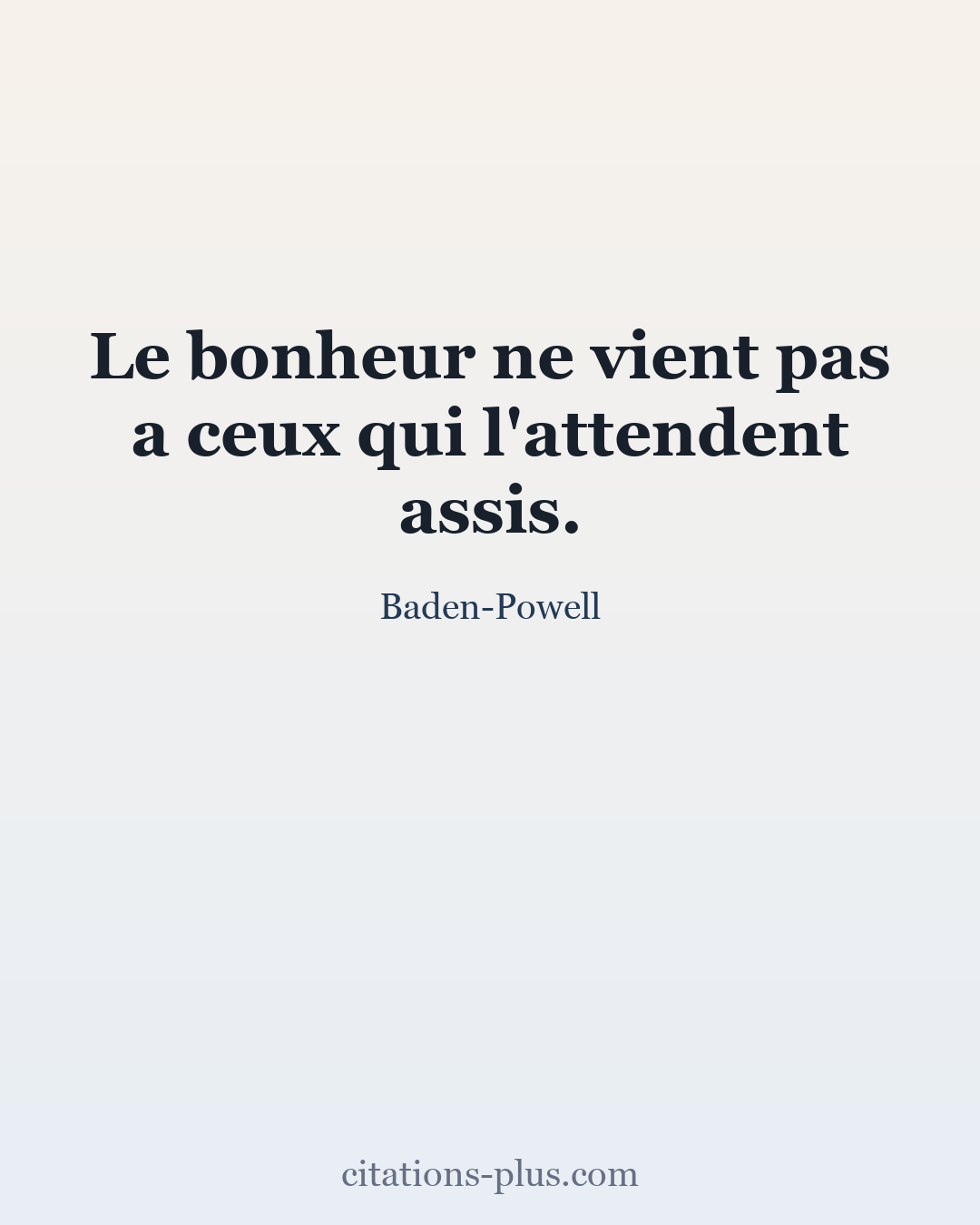 Carte Premium clair — Baden-Powell