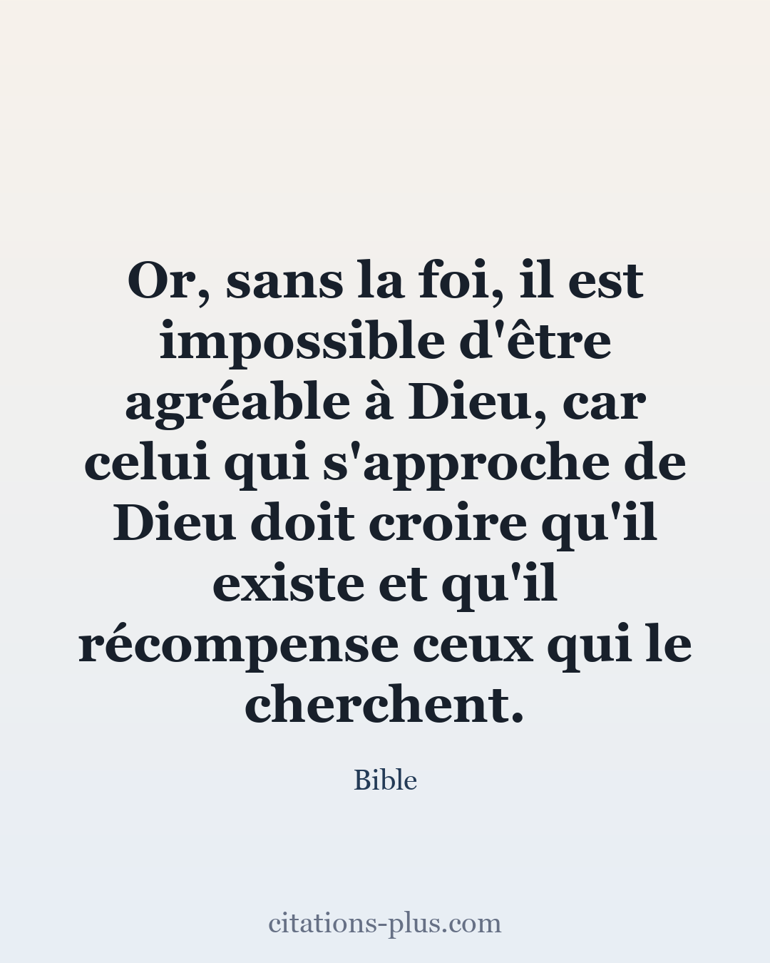 Carte Premium clair — Bible