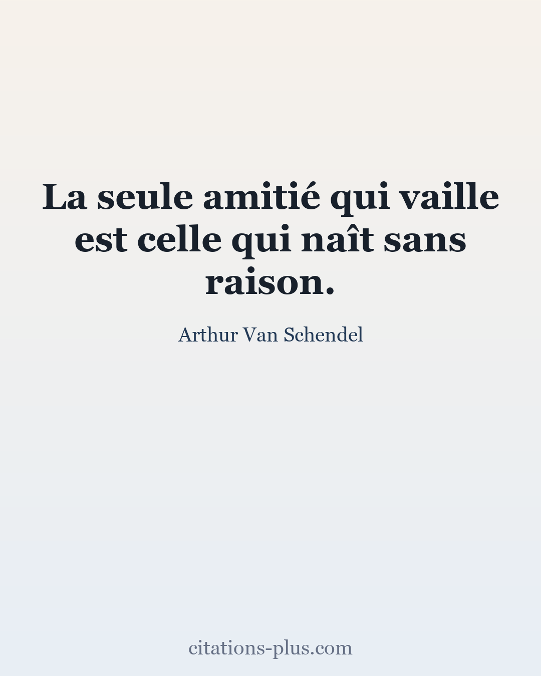 Carte Premium clair — Arthur Van Schendel