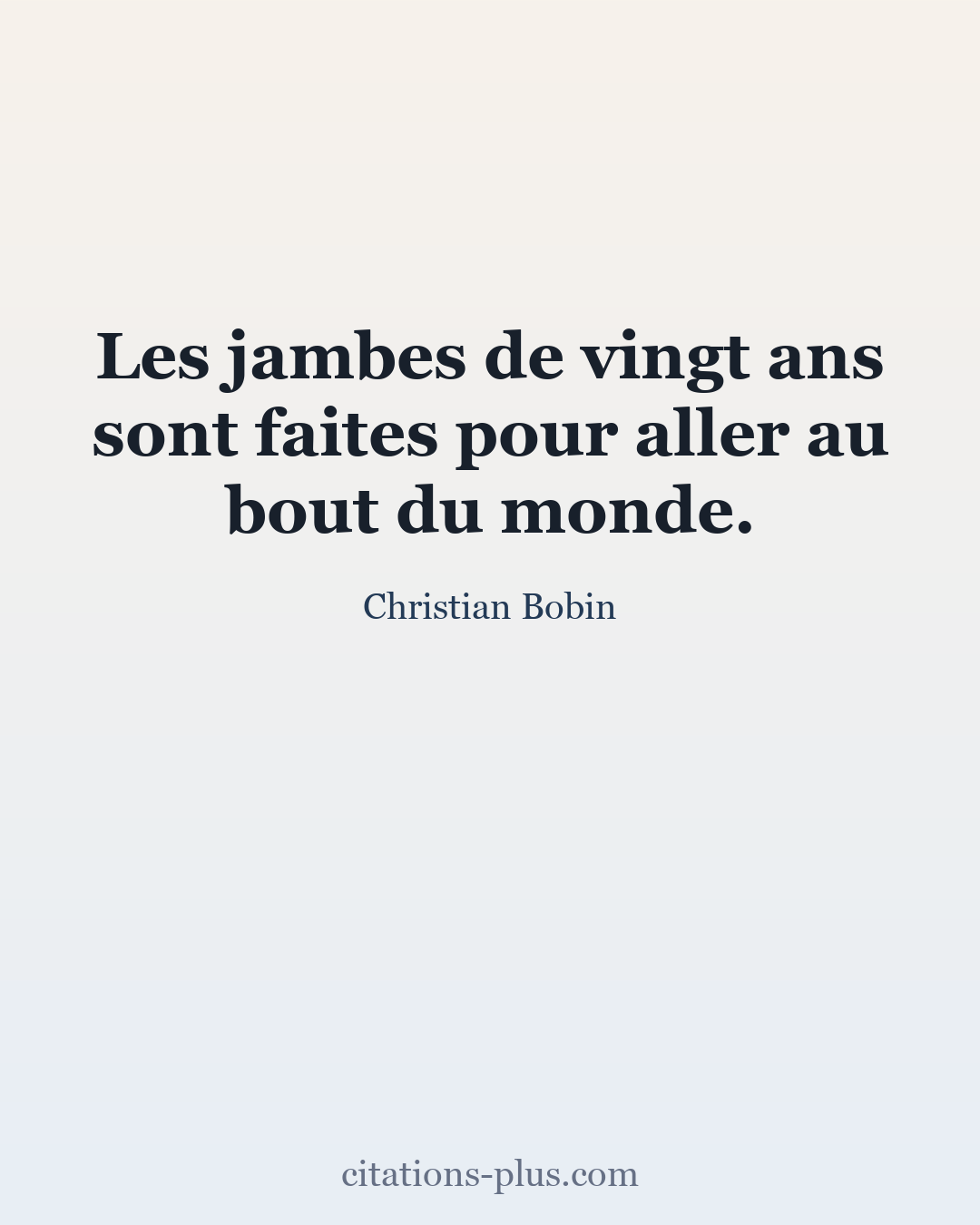 Carte Premium clair — Christian Bobin