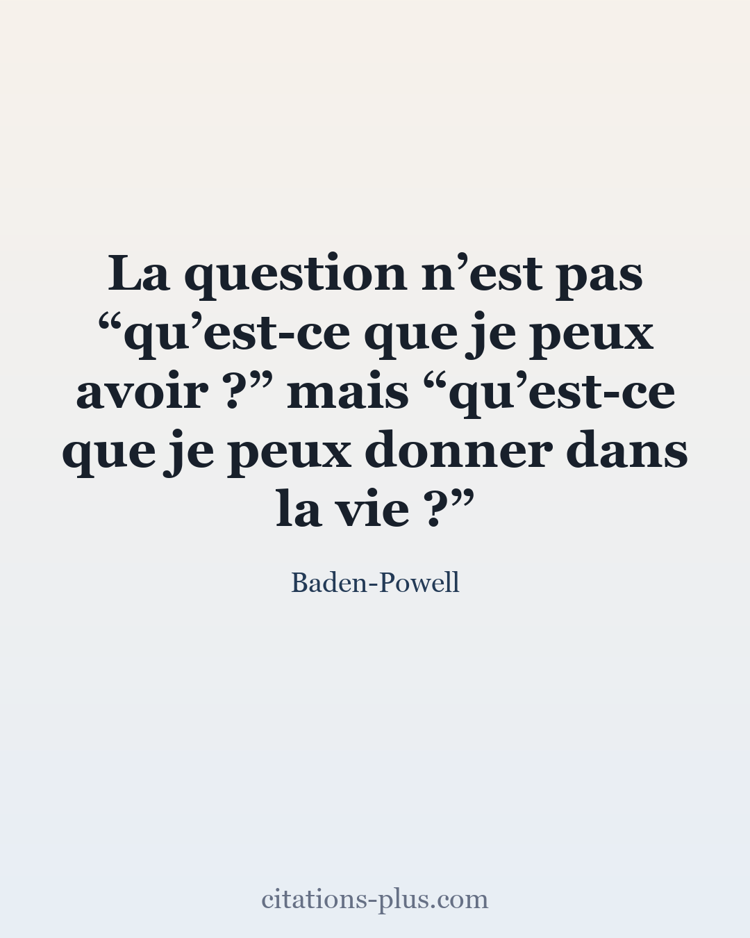 Carte Premium clair — Baden-Powell