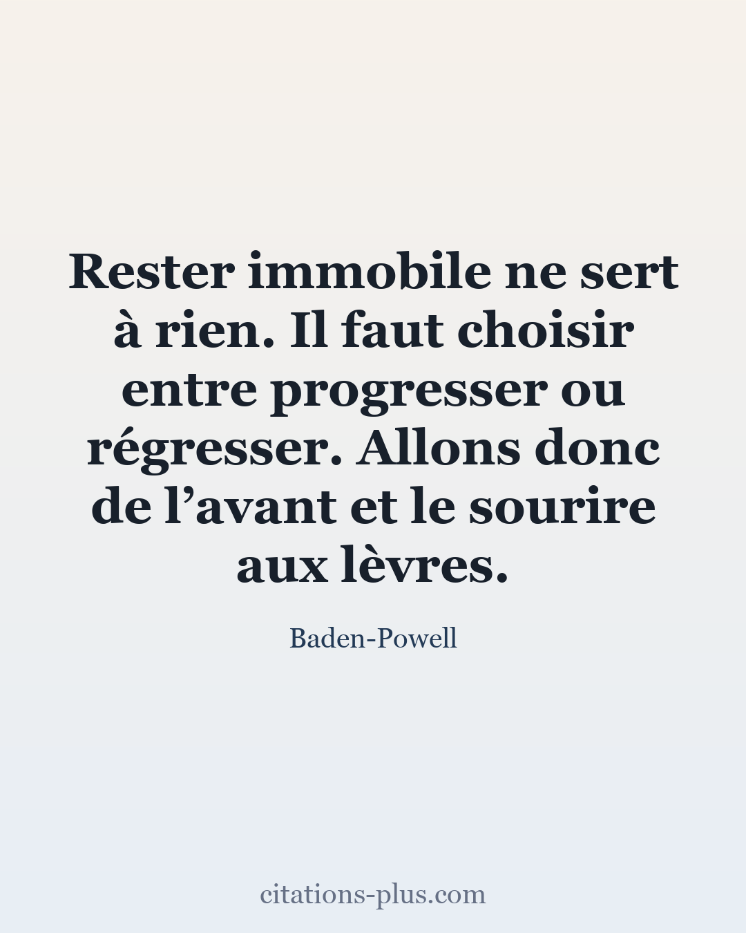 Carte Premium clair — Baden-Powell