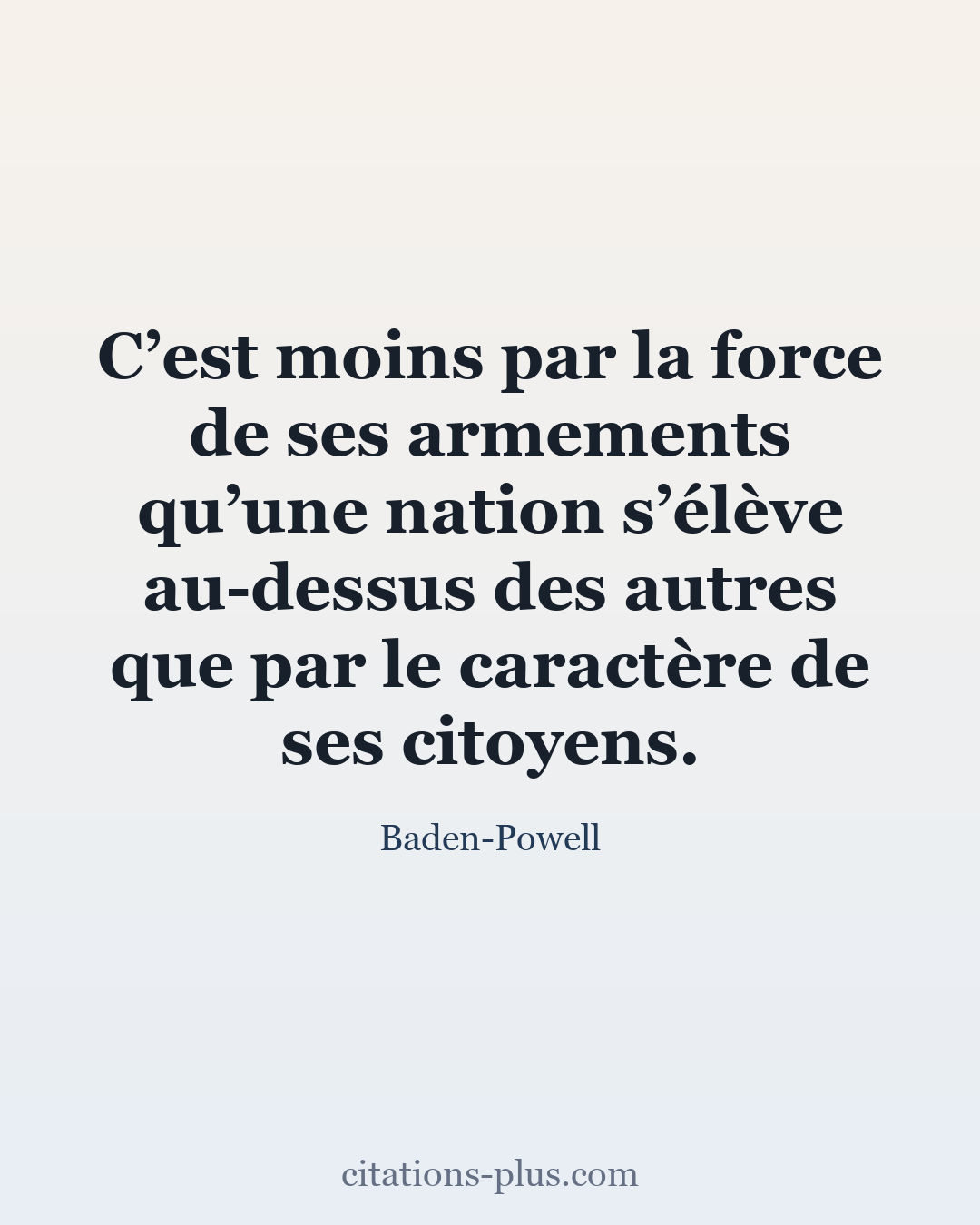 Carte Premium clair — Baden-Powell