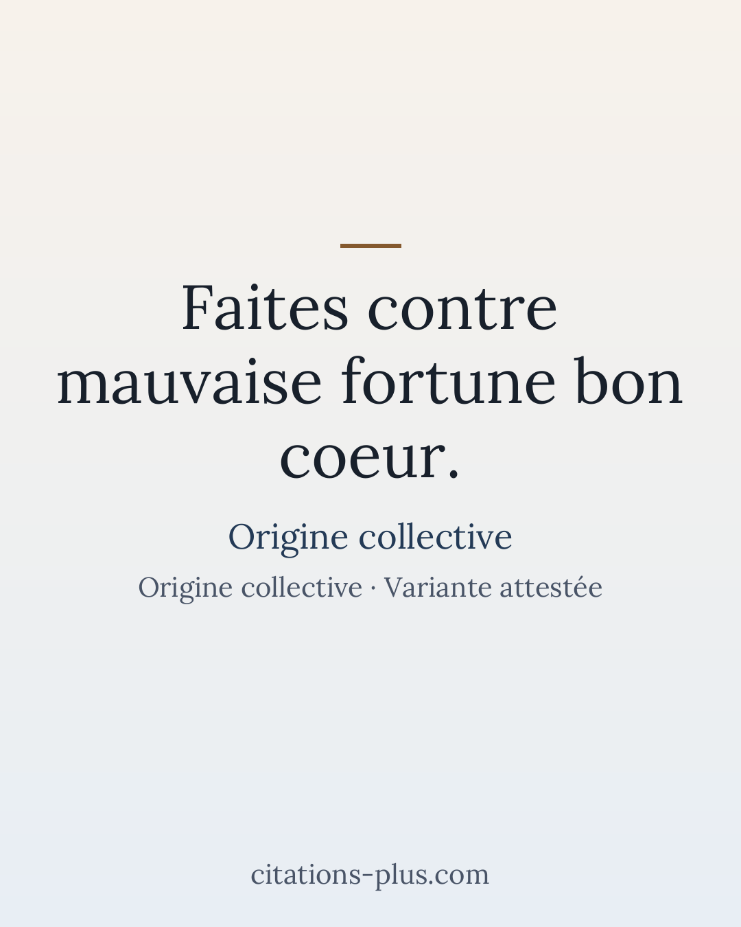 Carte Premium clair — Eschyle