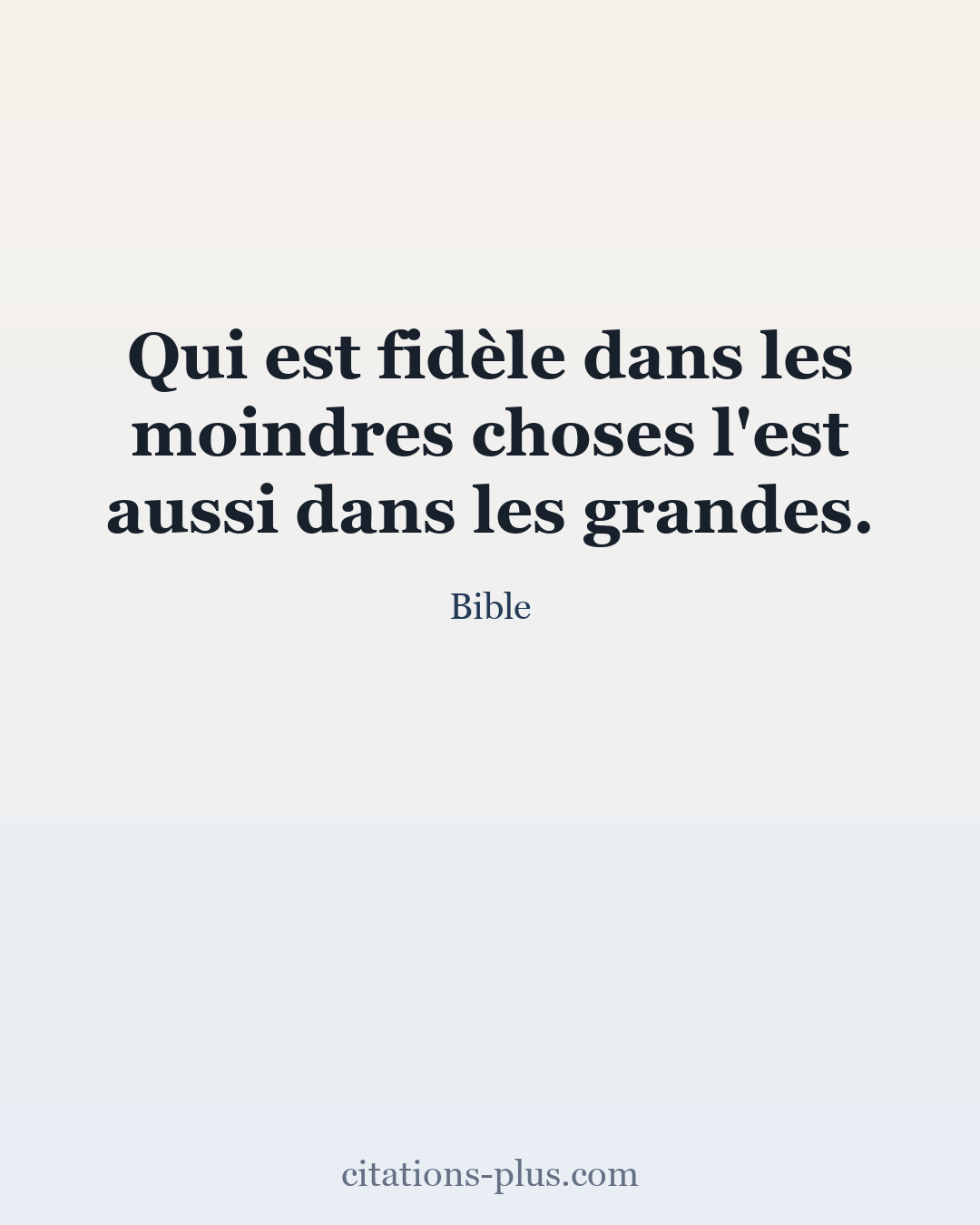 Carte Premium clair — Bible
