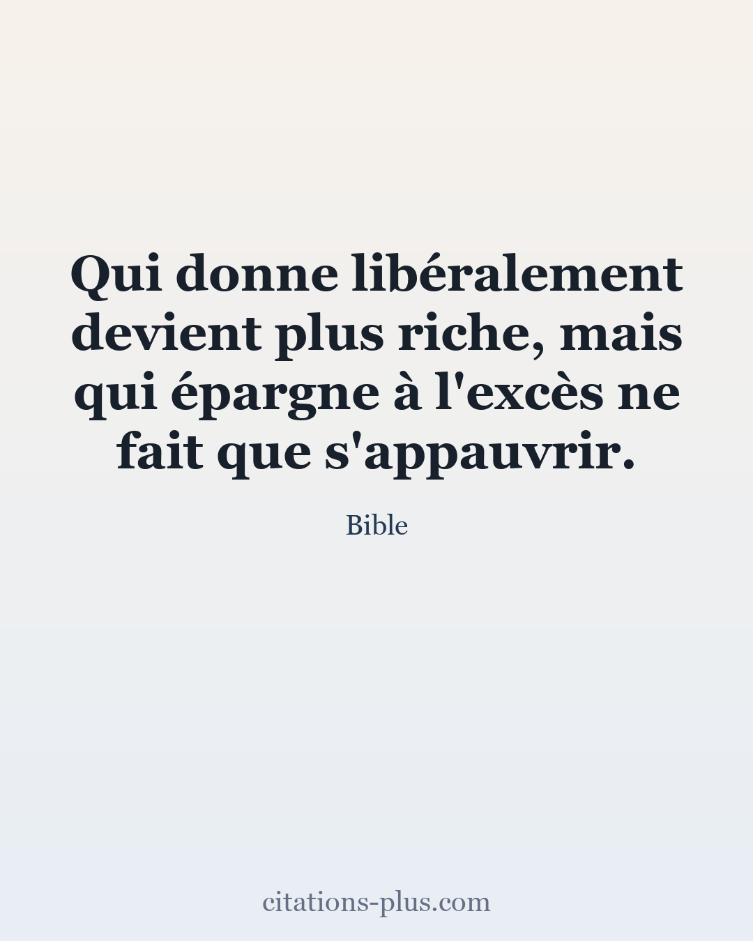 Carte Premium clair — Bible