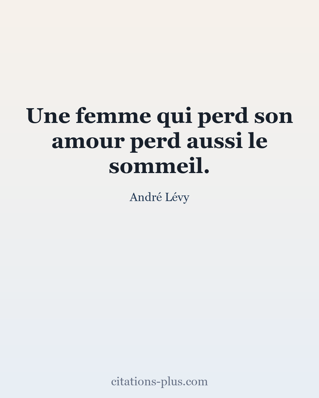 Carte Premium clair — André Lévy