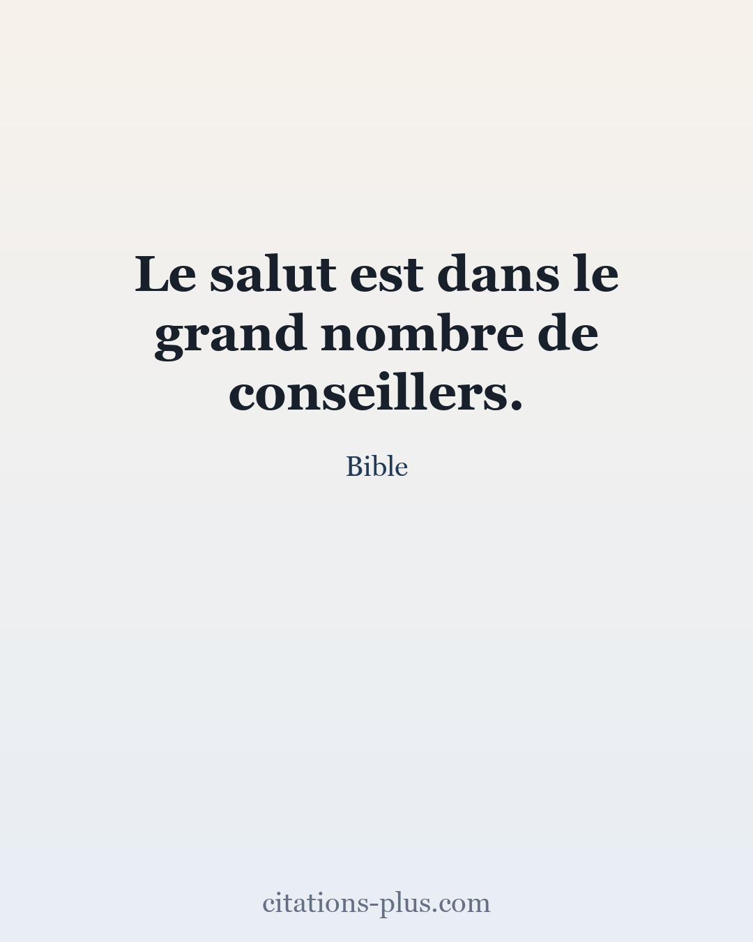 Carte Premium clair — Bible