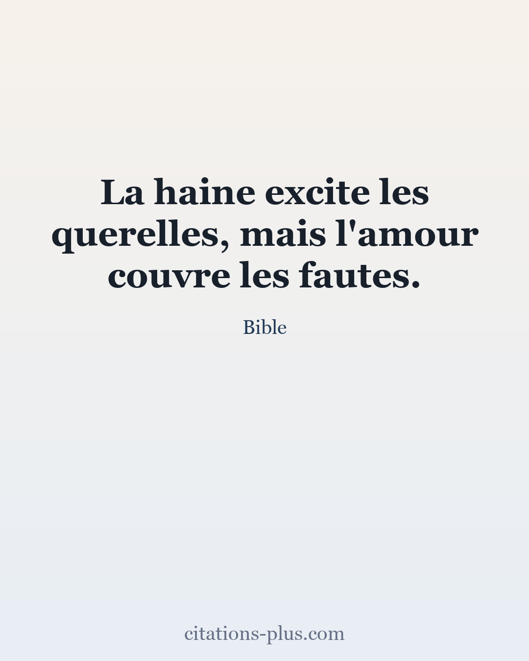Carte Premium clair — Bible