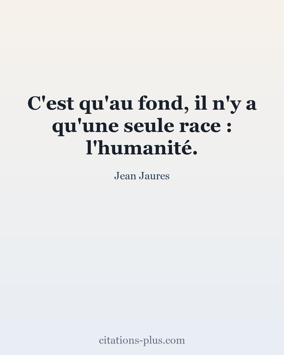 Carte Premium clair — Jean Jaures