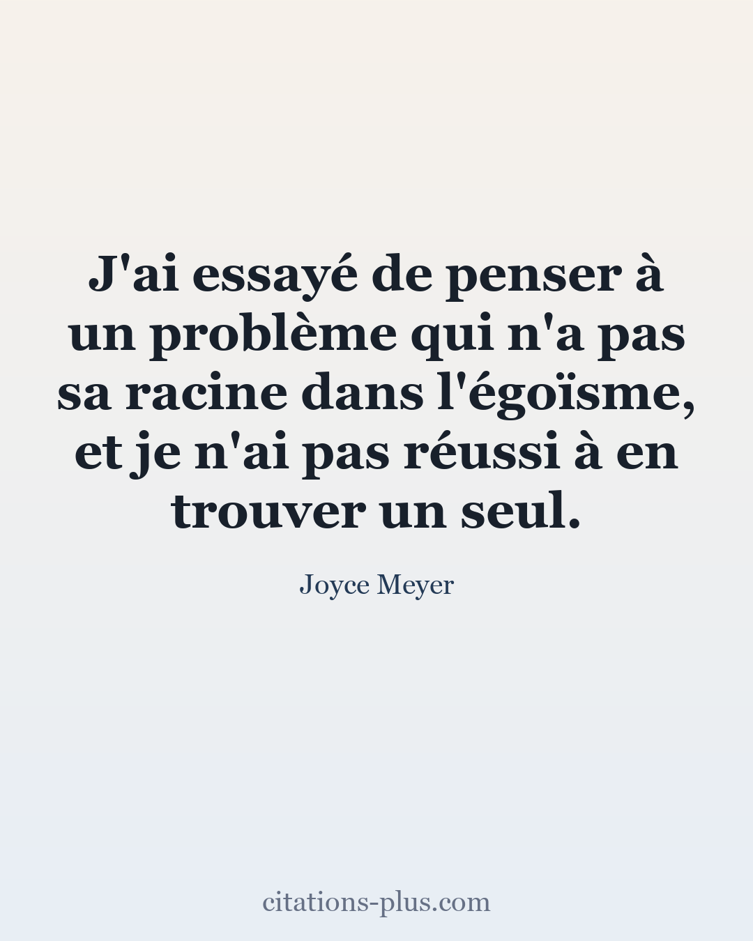 Carte Premium clair — Joyce Meyer