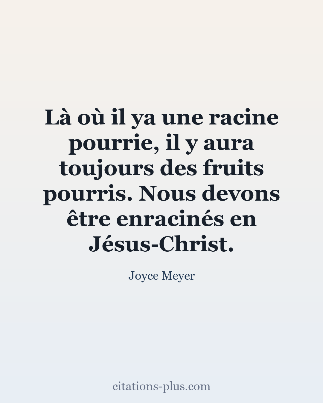 Carte Premium clair — Joyce Meyer
