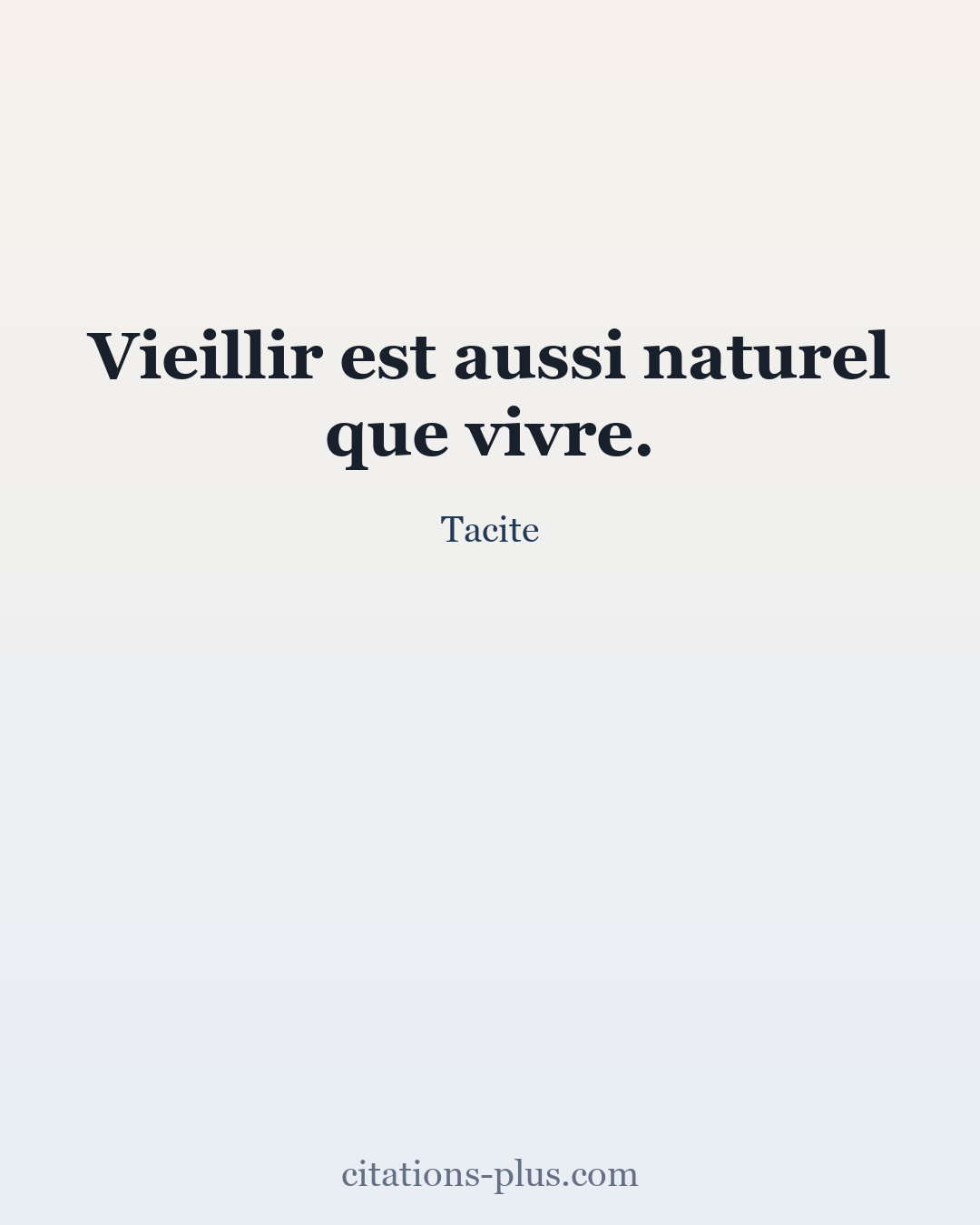 Carte Premium clair — Tacite