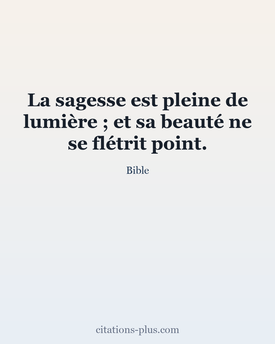 Carte Premium clair — Bible