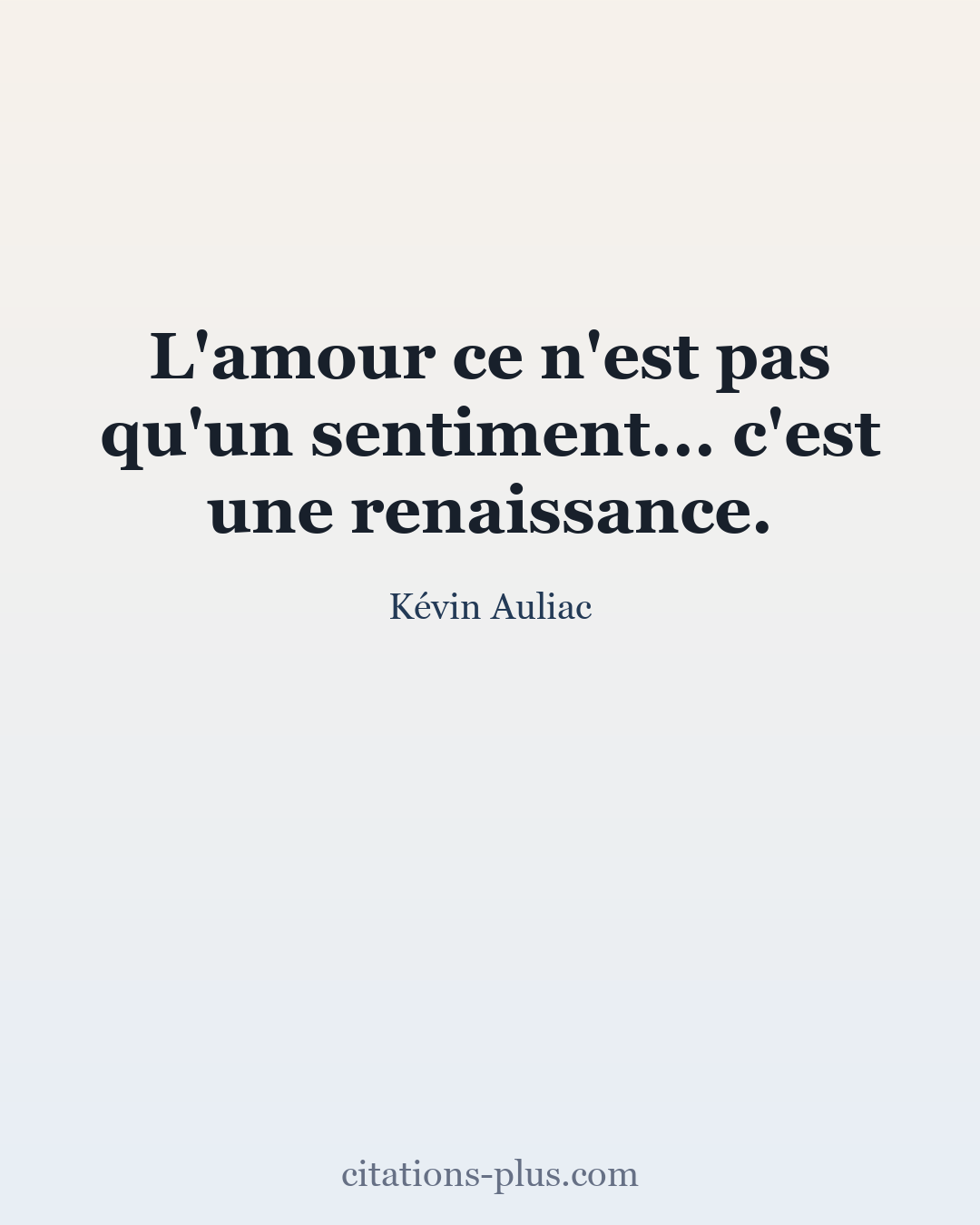Carte Premium clair — Kévin Auliac
