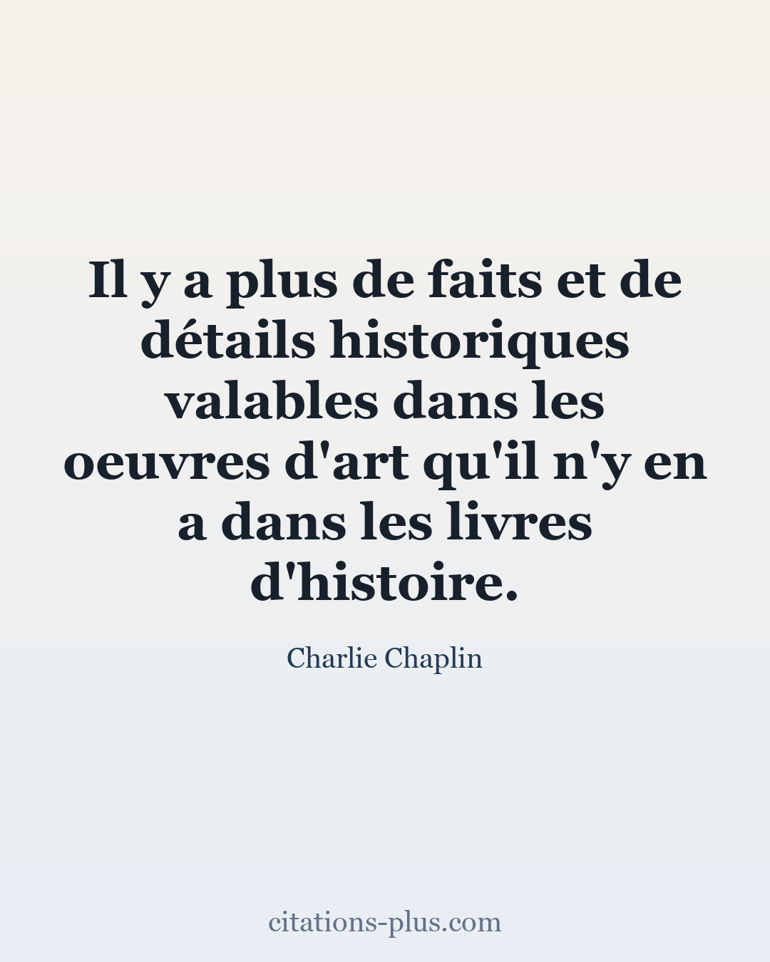 Carte Premium clair — Charlie Chaplin