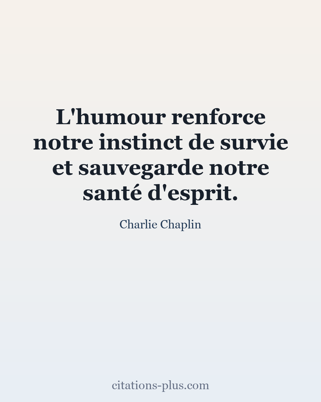 Carte Premium clair — Charlie Chaplin