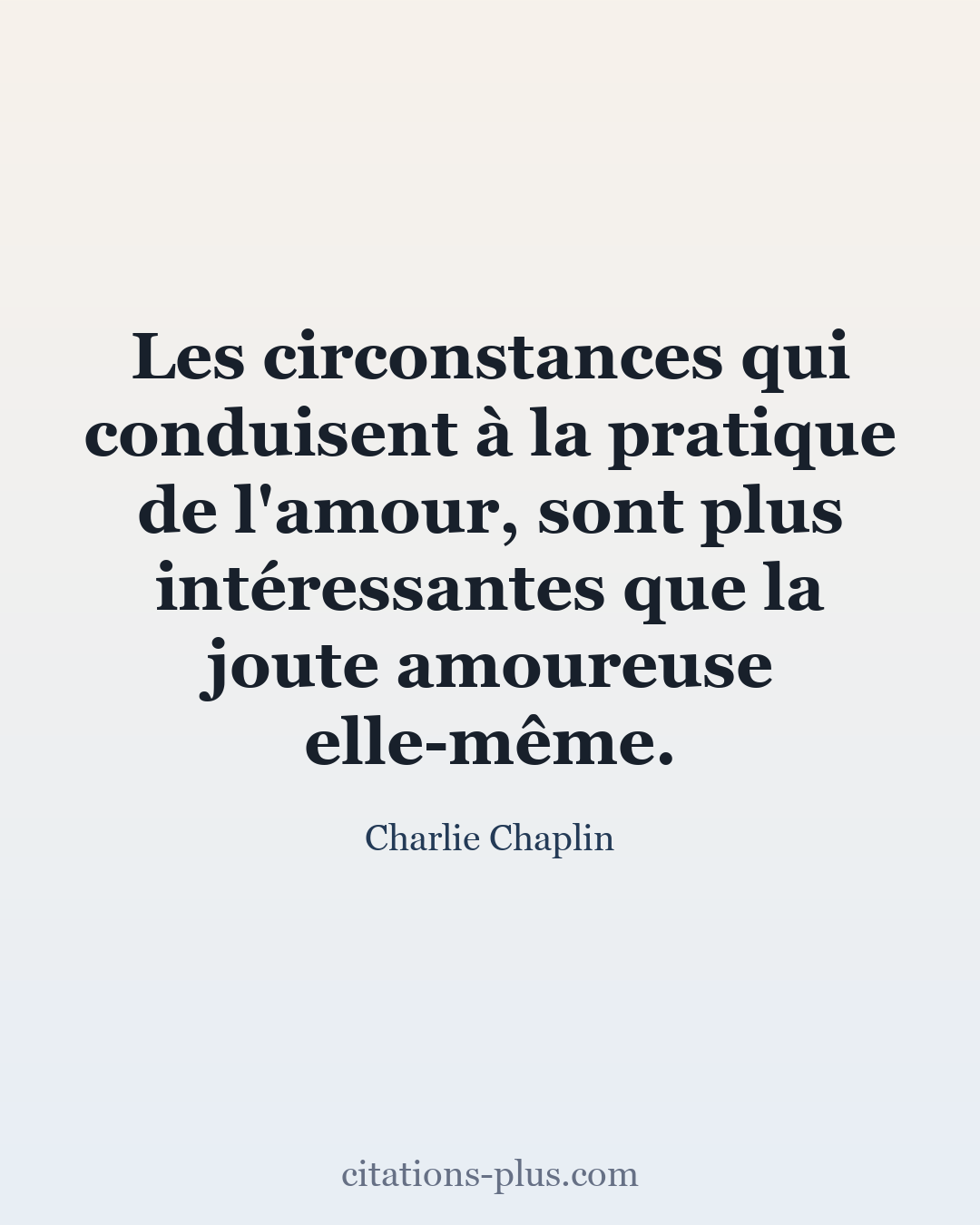 Carte Premium clair — Charlie Chaplin